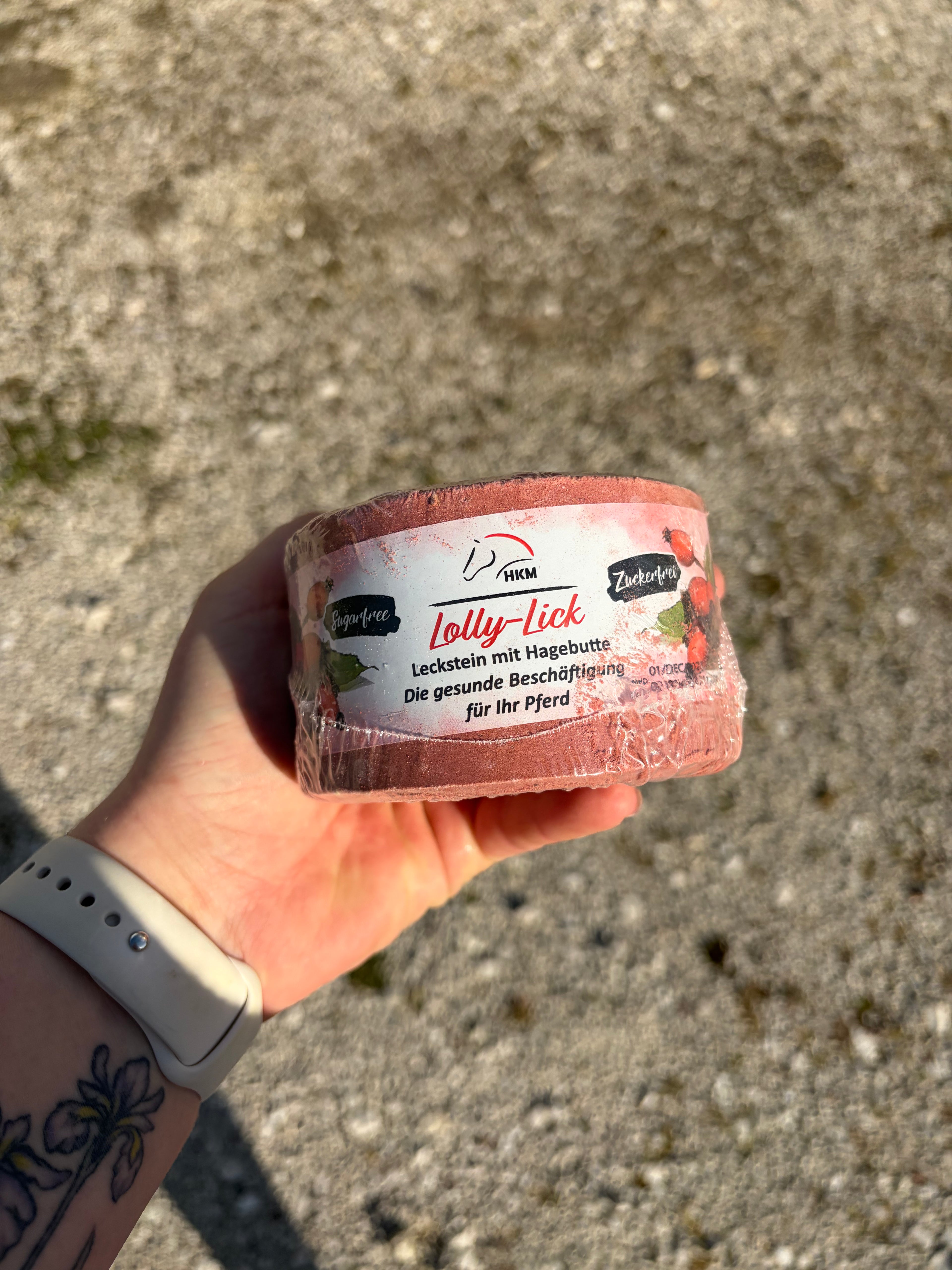 Pierre a sel aromatisée -Lolly Lick- Églantier