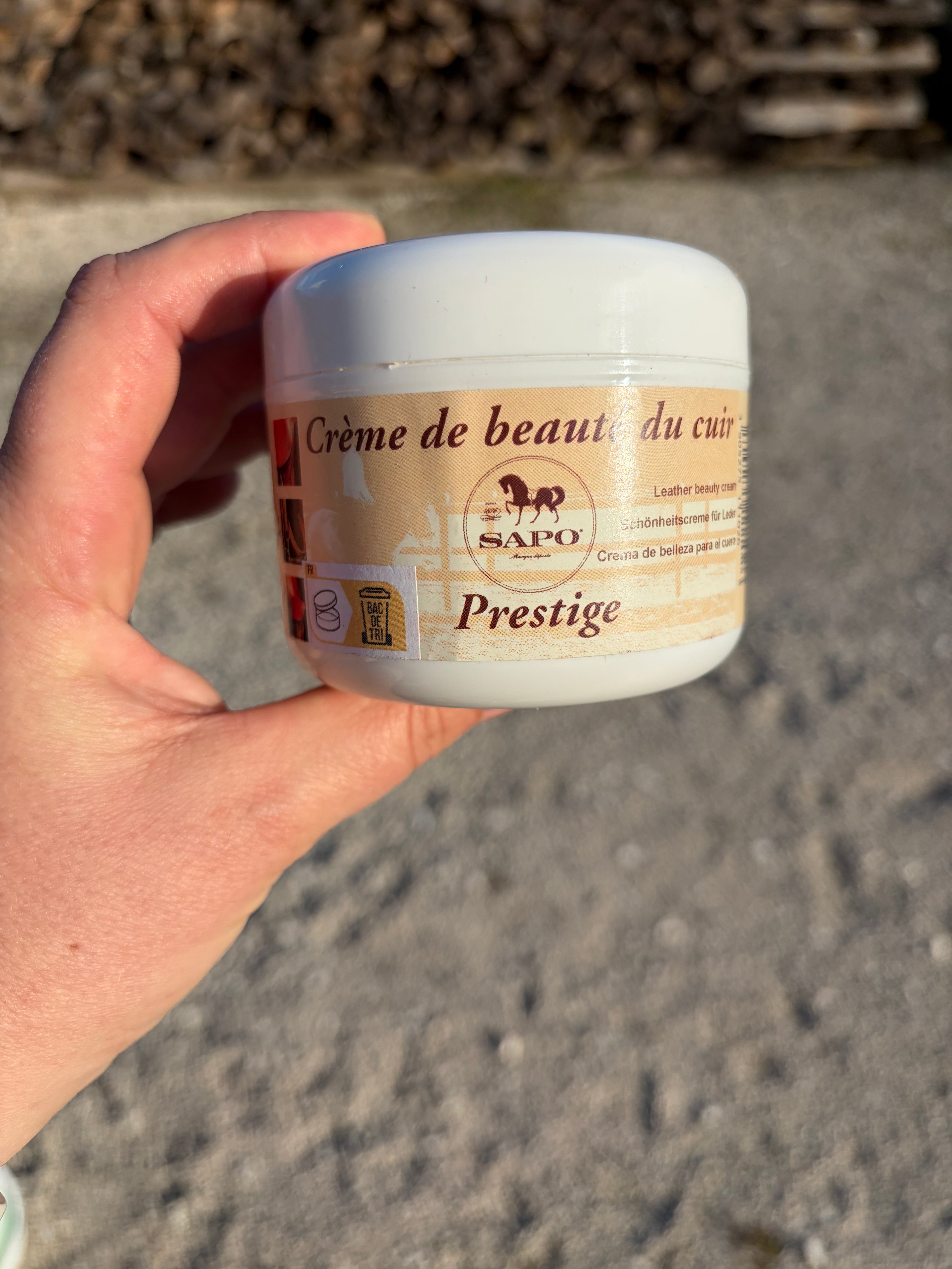 SAPO - Crème beauté pour le cuir Prestige