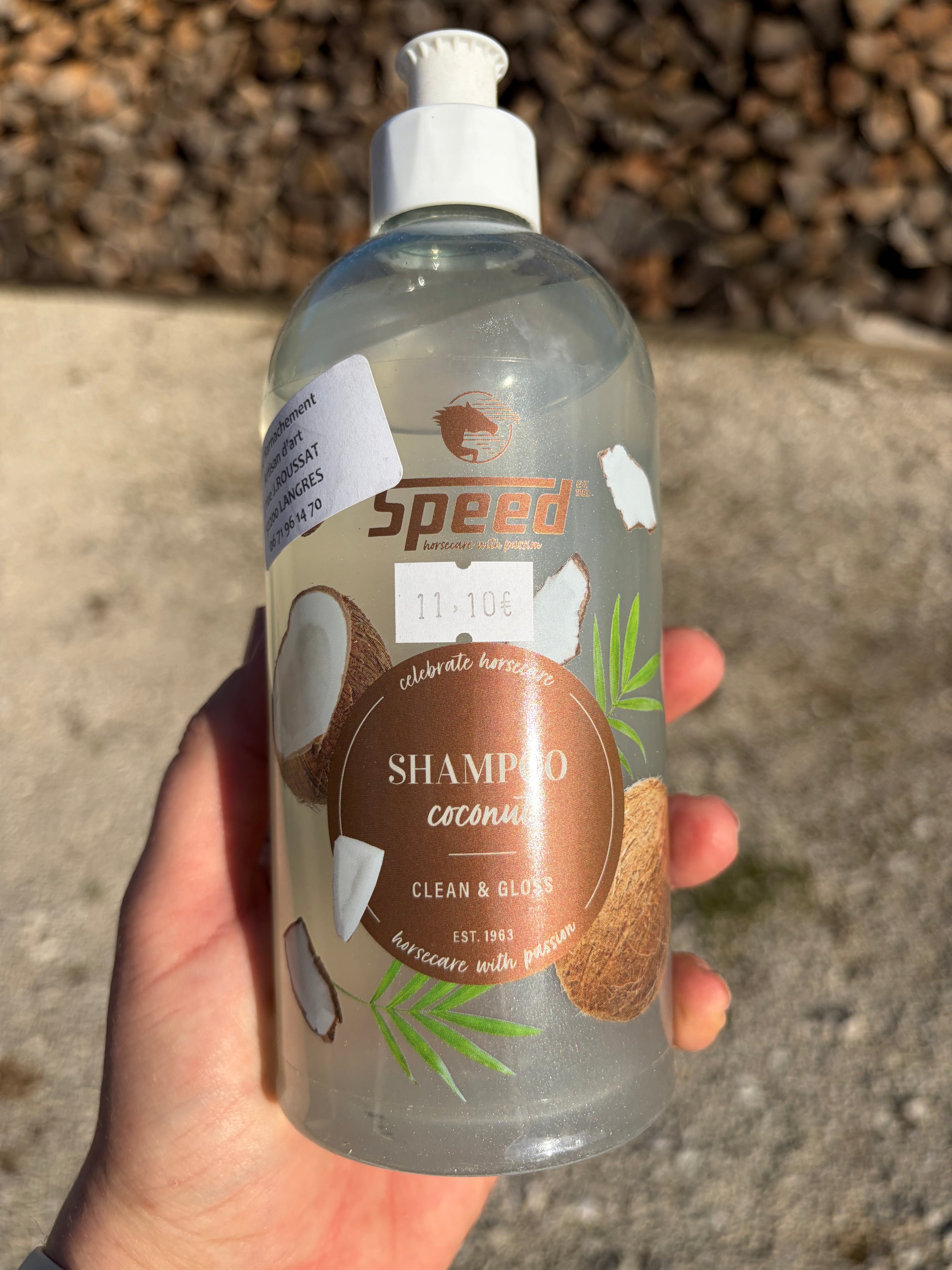 Shampoing - 500ml - SPEED