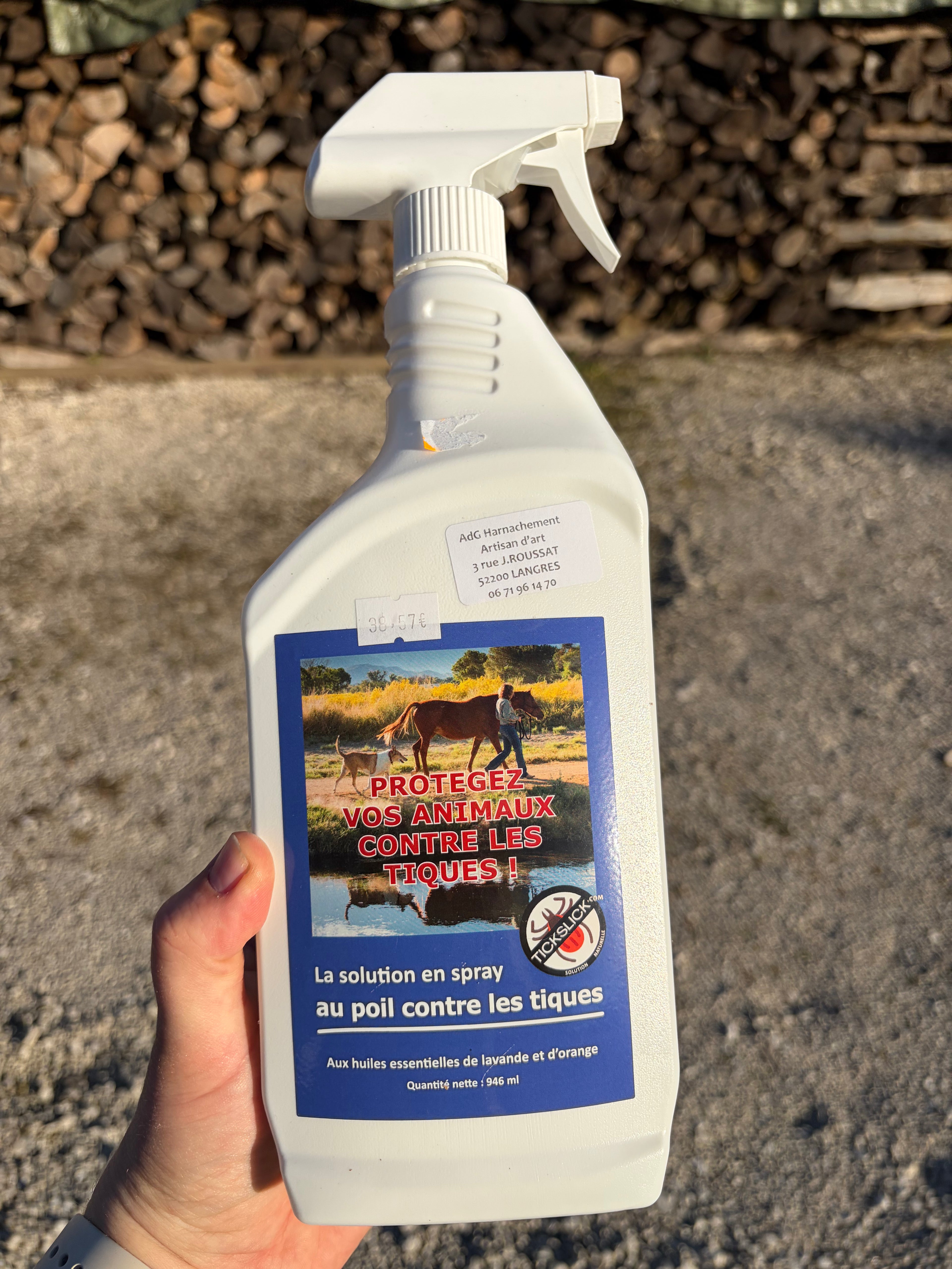 Tick Slick Spray contre les tiques - HILTON HERBS