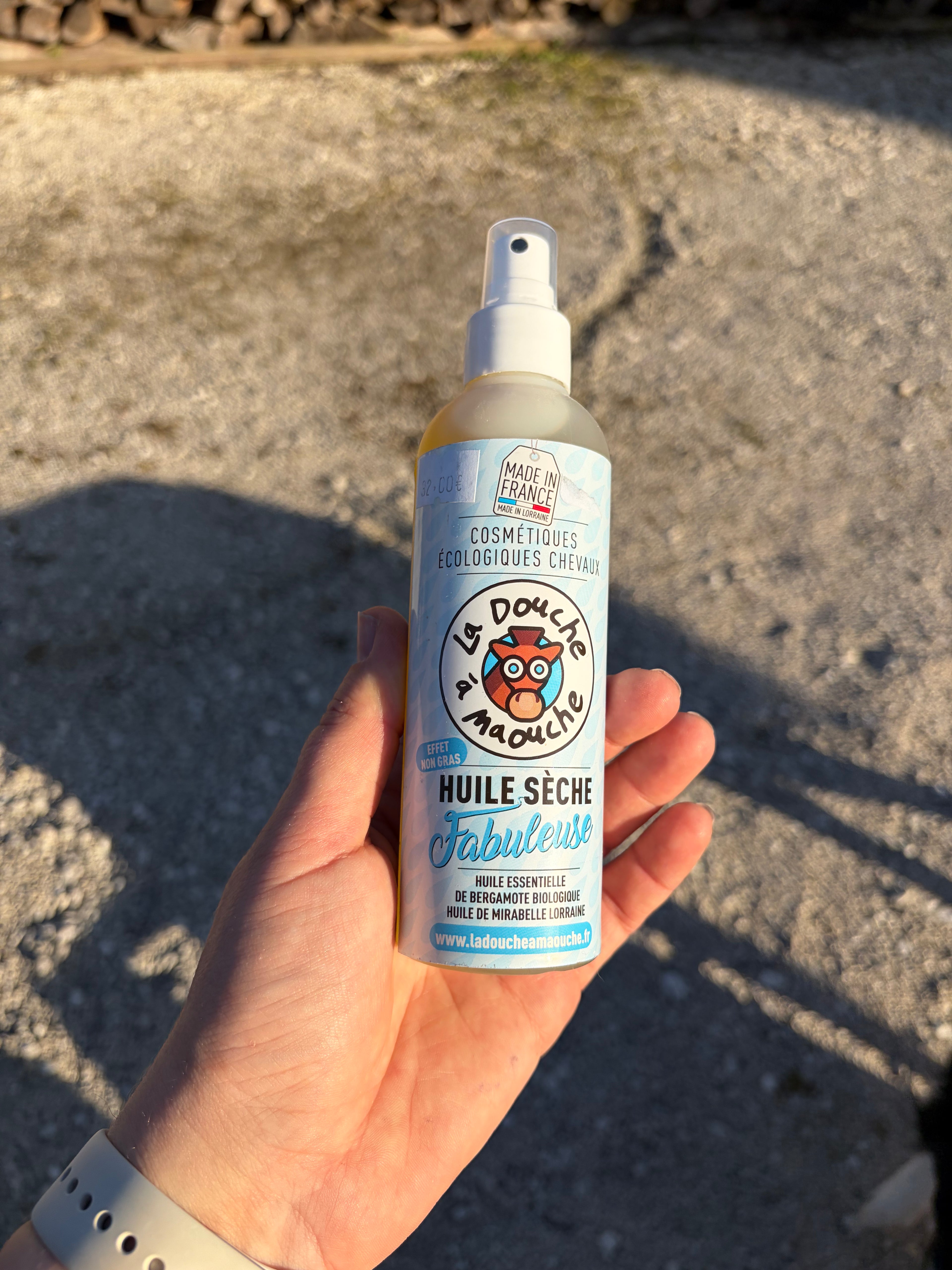 Huile Sèche NATURELLE - DOUCHE A MAOUCHE