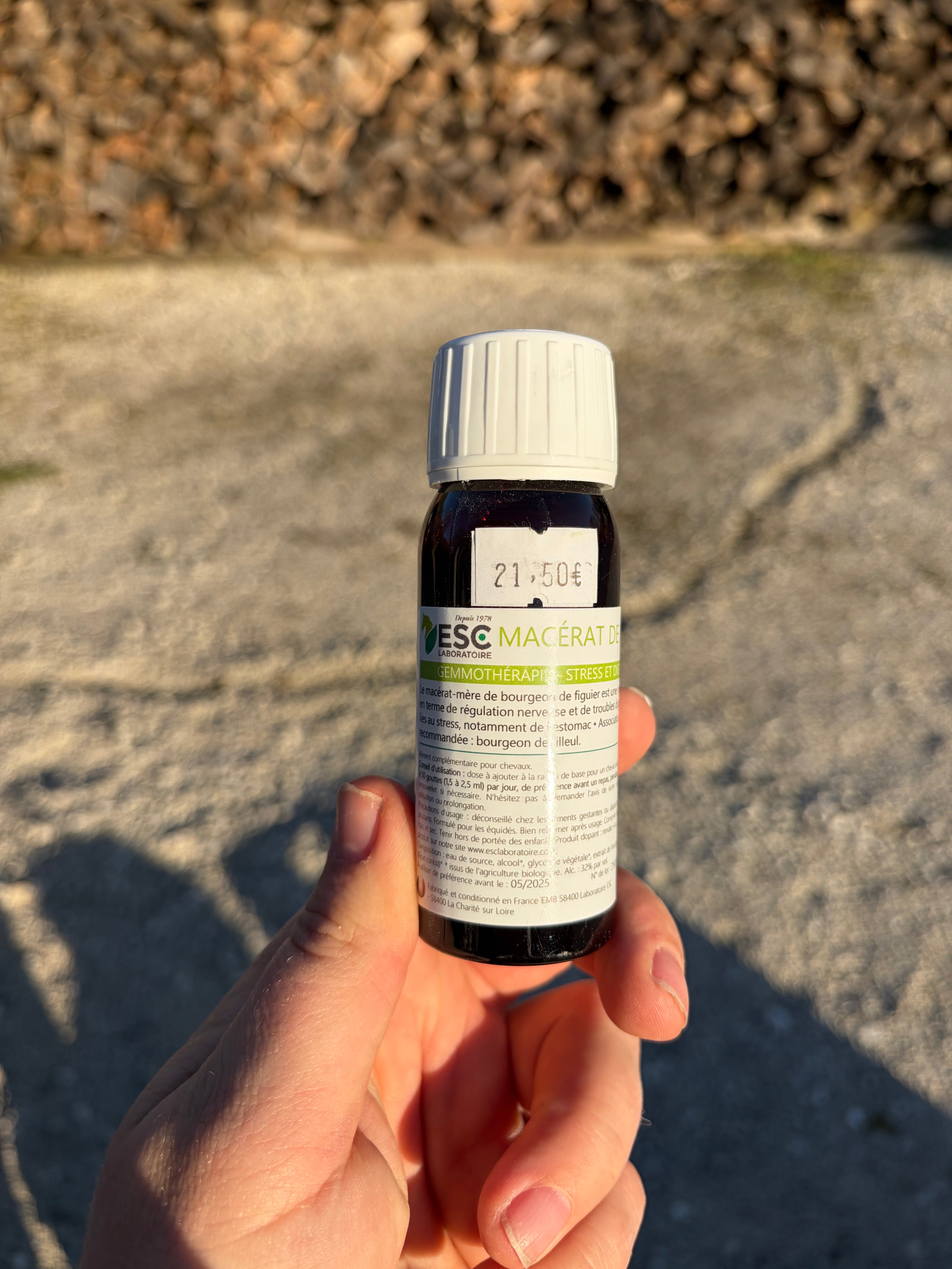 MACERAT DE BOURGEON DE FIGUIER – Gemmothérapie cheval – Stress et troubles digestifs - ESC Lab